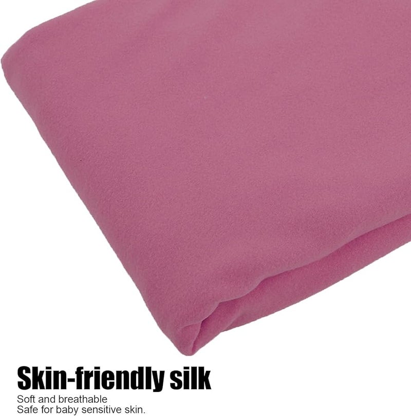 Dusty Pink Baby Wrap Soft Breathable Silk Newborn Photography Outfit Photo Props 0 3 Months - Image 5